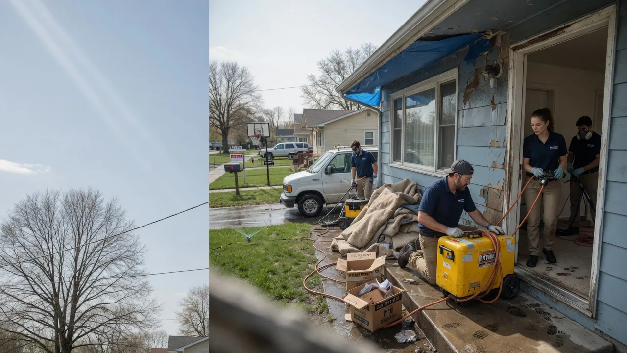 Basement Flood Cleanup in Montpelier, ND near me